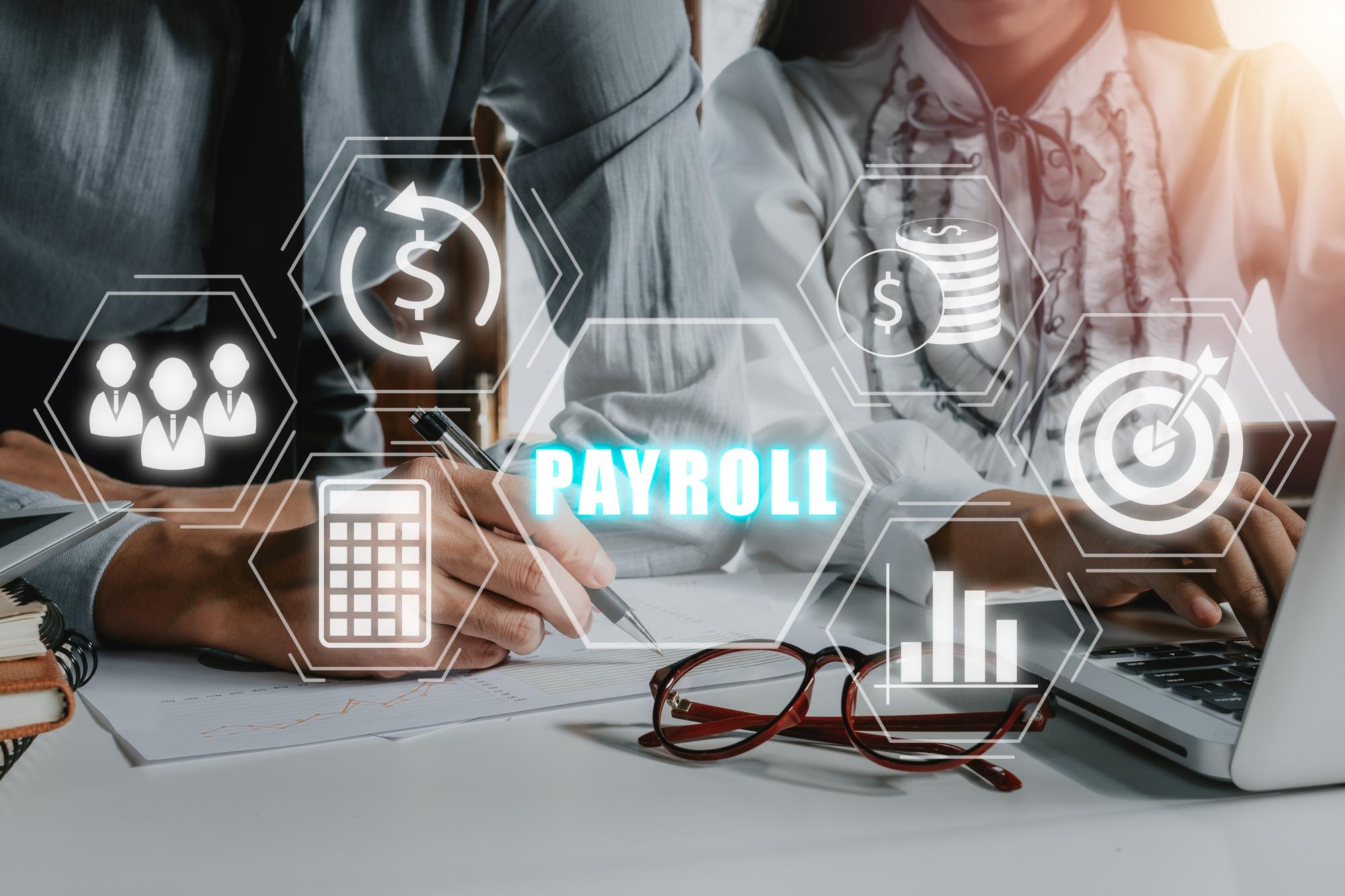 Payroll process visual